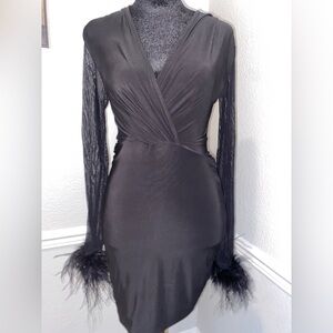 All Black Mini Dress